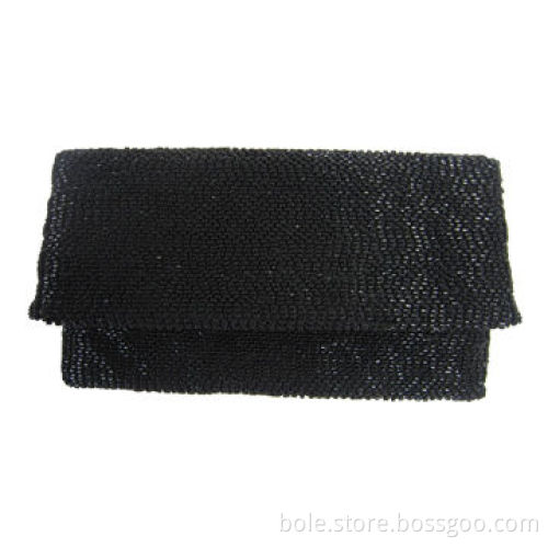 Evening bag for ladies, made of aluminum foil